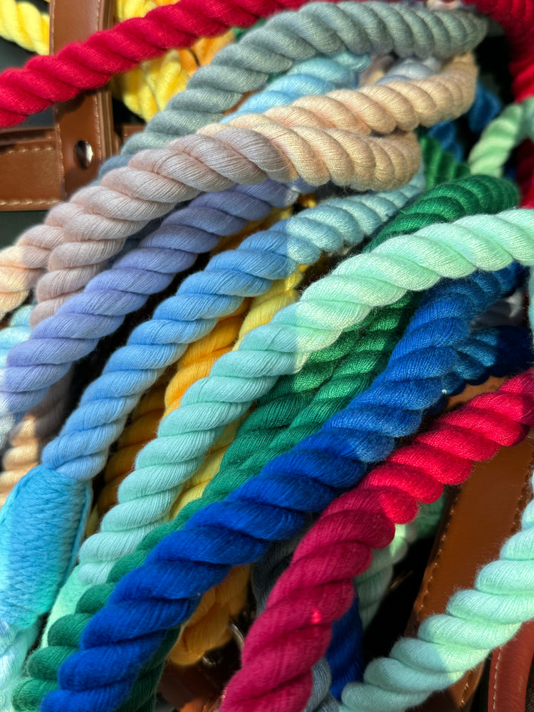 Leather Strap Rope Leash