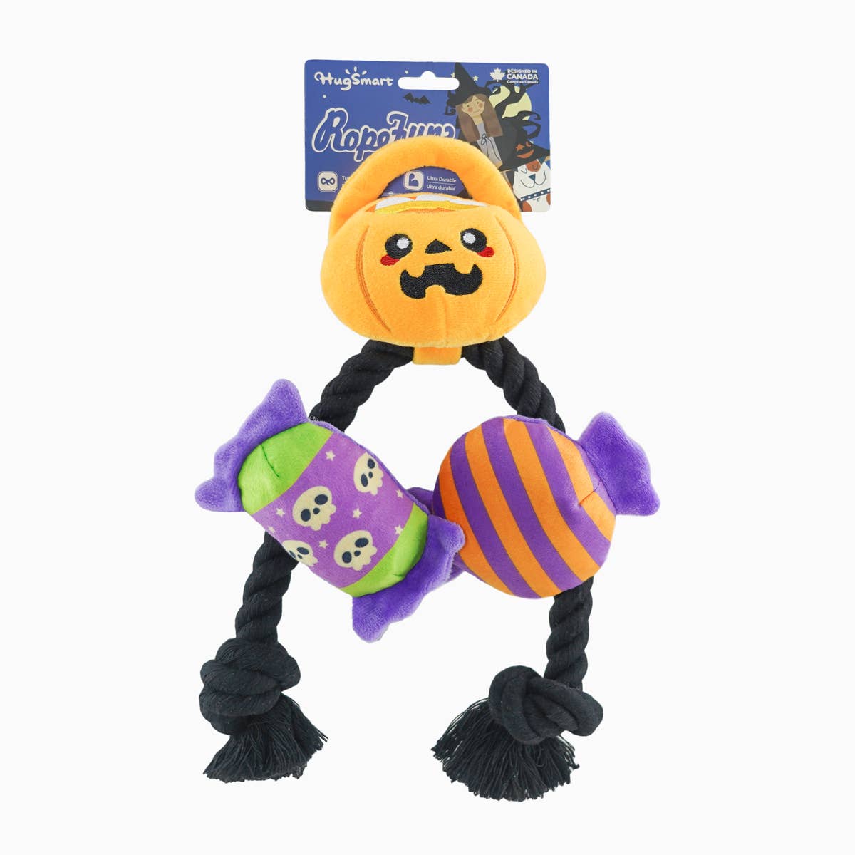 HugSmart Pet - Howloween Night | Howloween Candy - Rope Toy