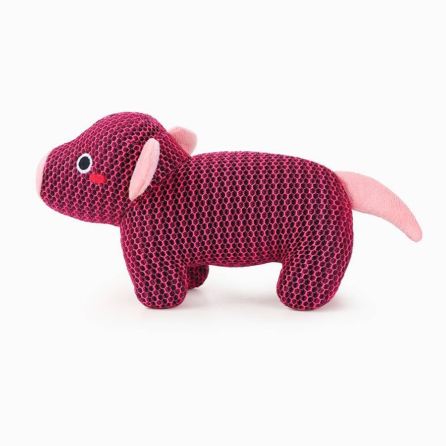 HugSmart Pet - Farm Friendz | Pig - Dog Plush Toy