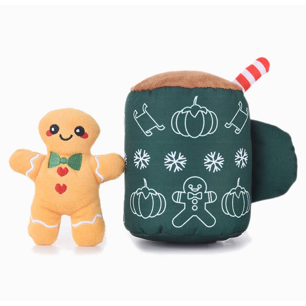 HugSmart Pet - Happy Woofmas    | Gingerbread Latte