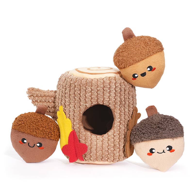 Oriland Pet - Autumn Woofs  |  Acorn Tree - Interactive Toy