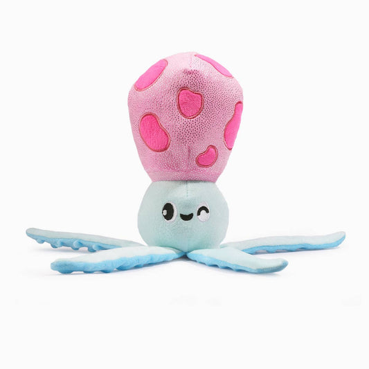 HugSmart Pet - Ocean Pals  | Squid - Dog Plush Toy