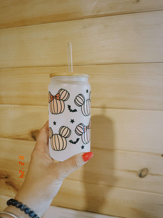 mickey pumpkin tumbler