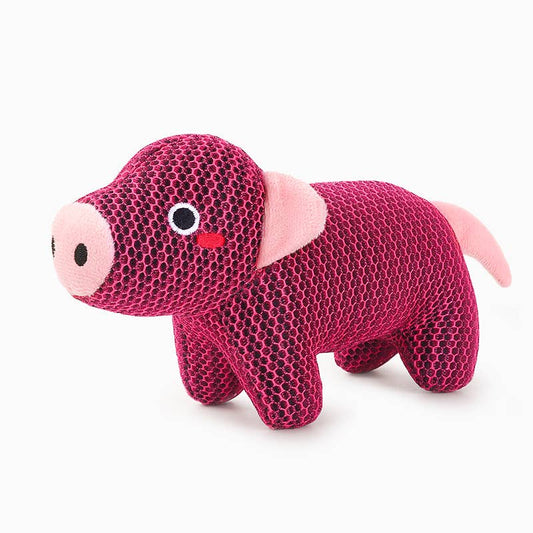 HugSmart Pet - Farm Friendz | Pig - Dog Plush Toy
