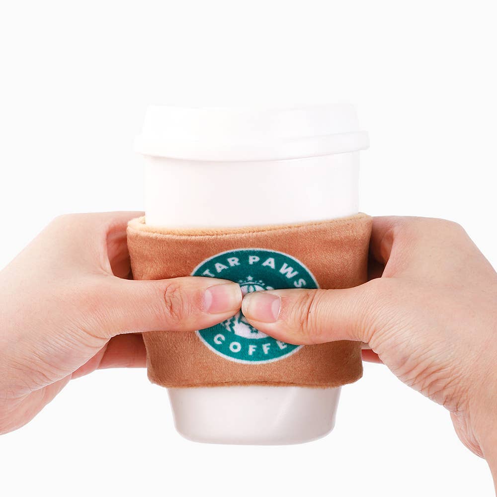 HugSmart Pet - Coffee Hour | StarPaws Coffee- TPR Rubber Toy