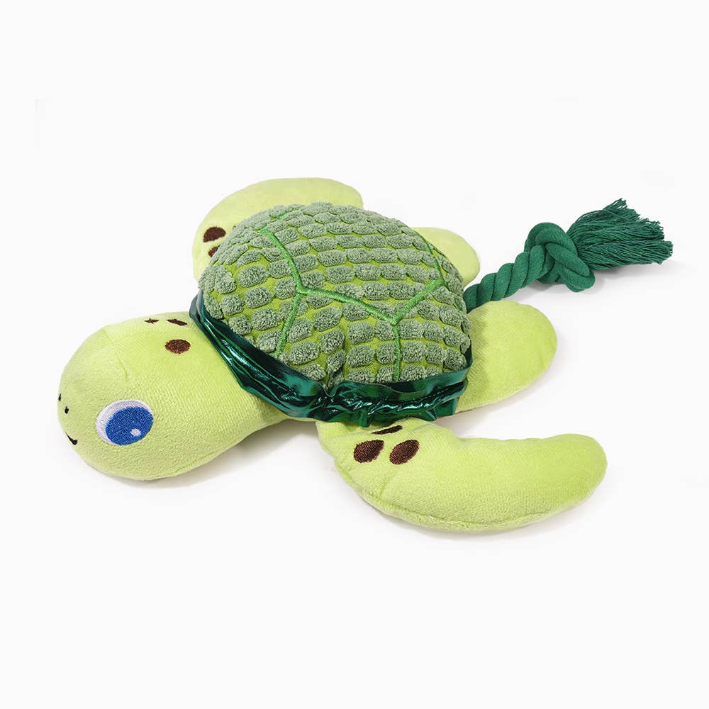 HugSmart Pet - Ocean Pals  | Sea Turtle - Dog Rope Toy