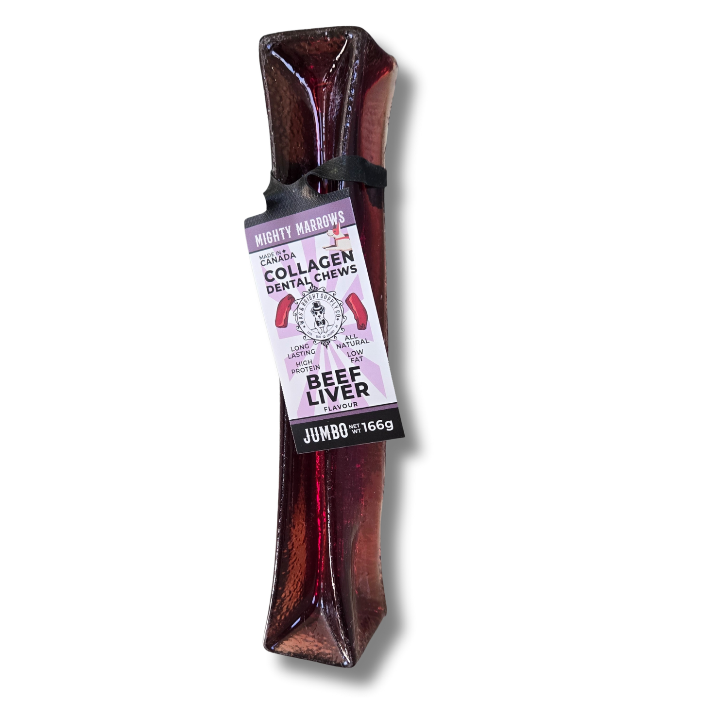 Mighty Marrows Collagen Dental Chew - Beef Liver
