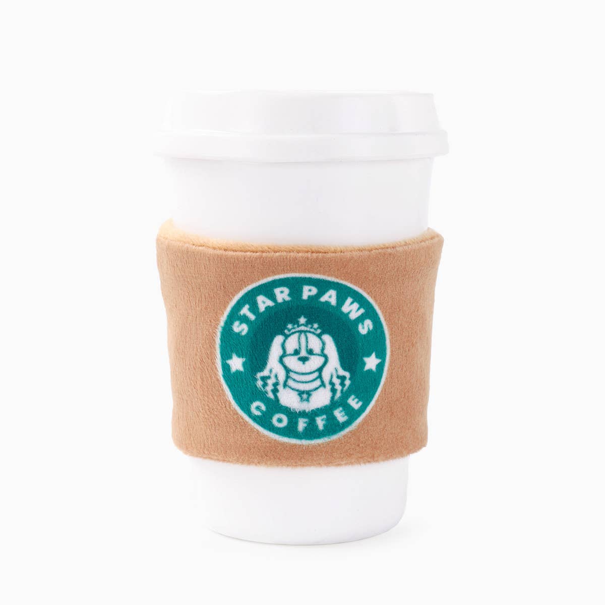 HugSmart Pet - Coffee Hour | StarPaws Coffee- TPR Rubber Toy